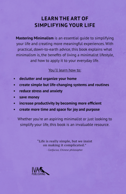 Mastering Minimalism